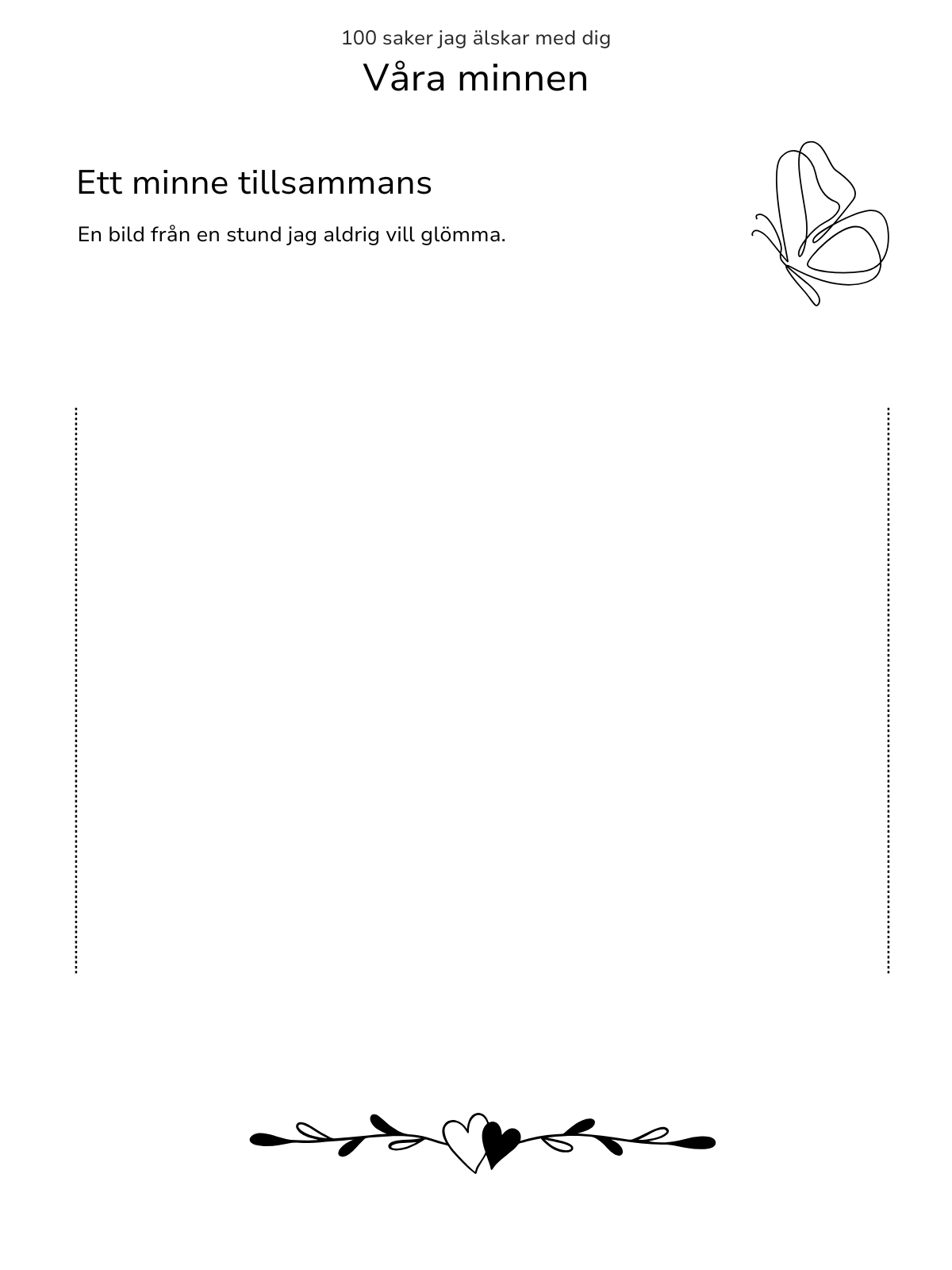 100 Saker Jag Älskar Med Dig - Till dem som förtjänar att höra det oftare